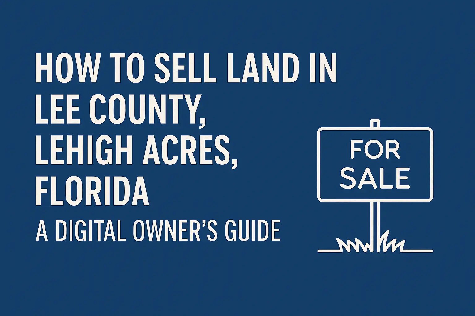 SELL LAND IN LEE COUNTY